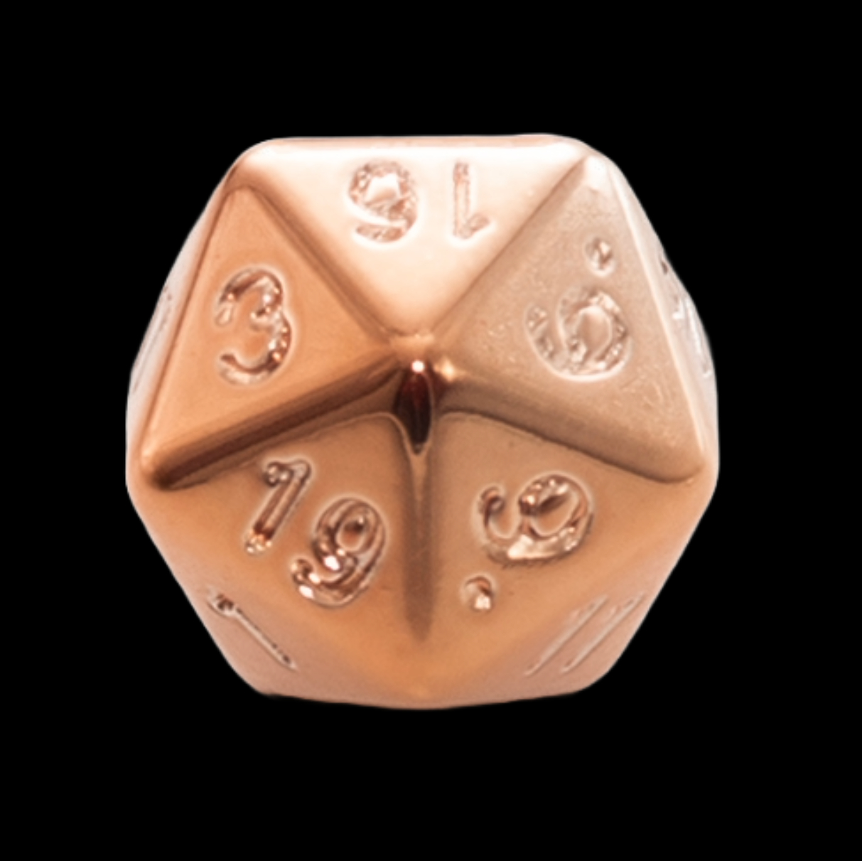 Dadi rame (effetto metallo) - immagine 2