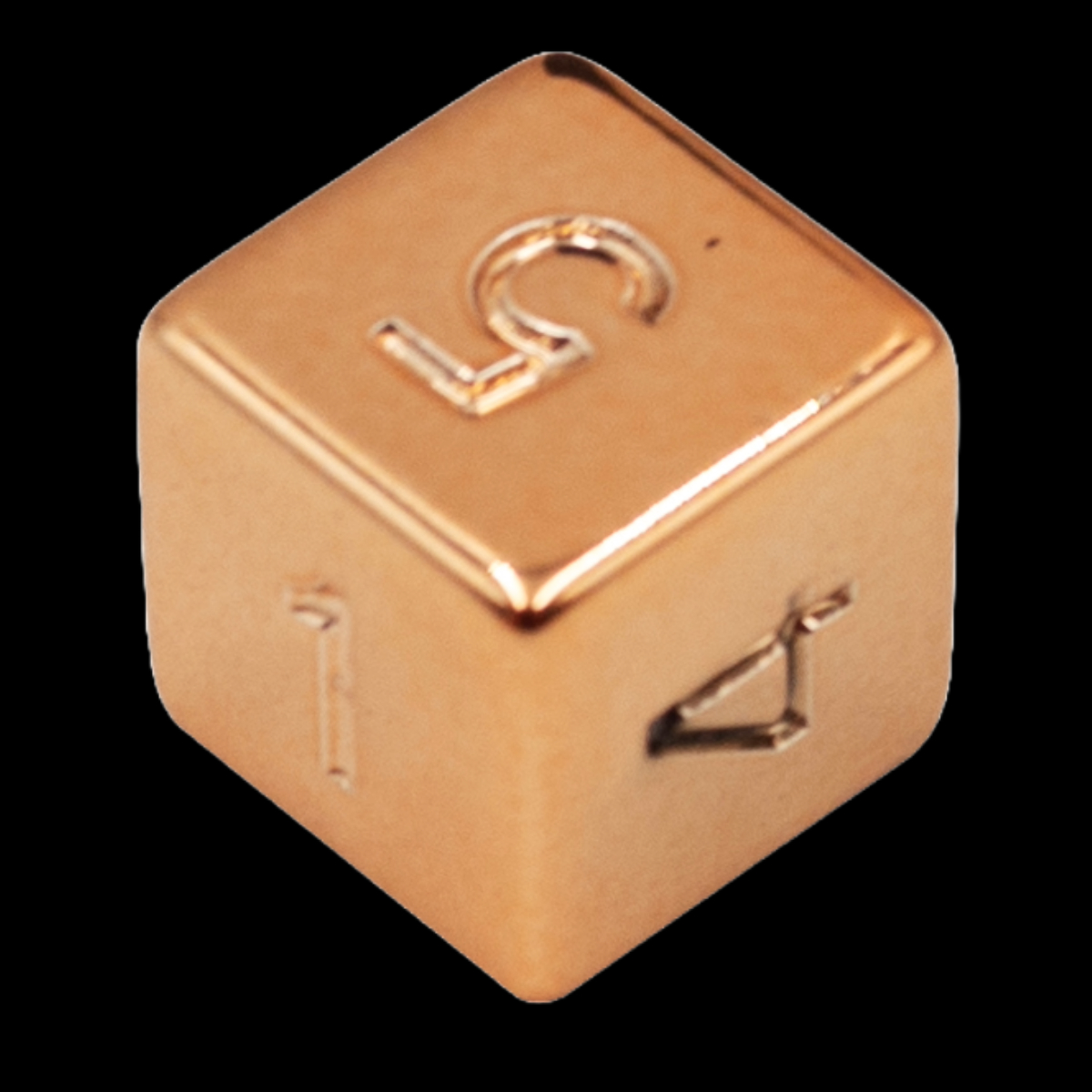 Dadi rame (effetto metallo) - immagine 3