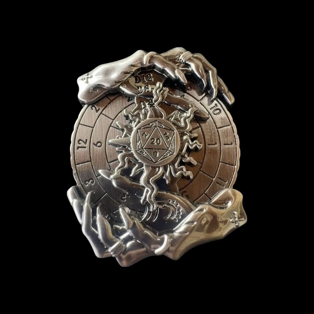 Spinner Arcane Hands - Silver - Image 2