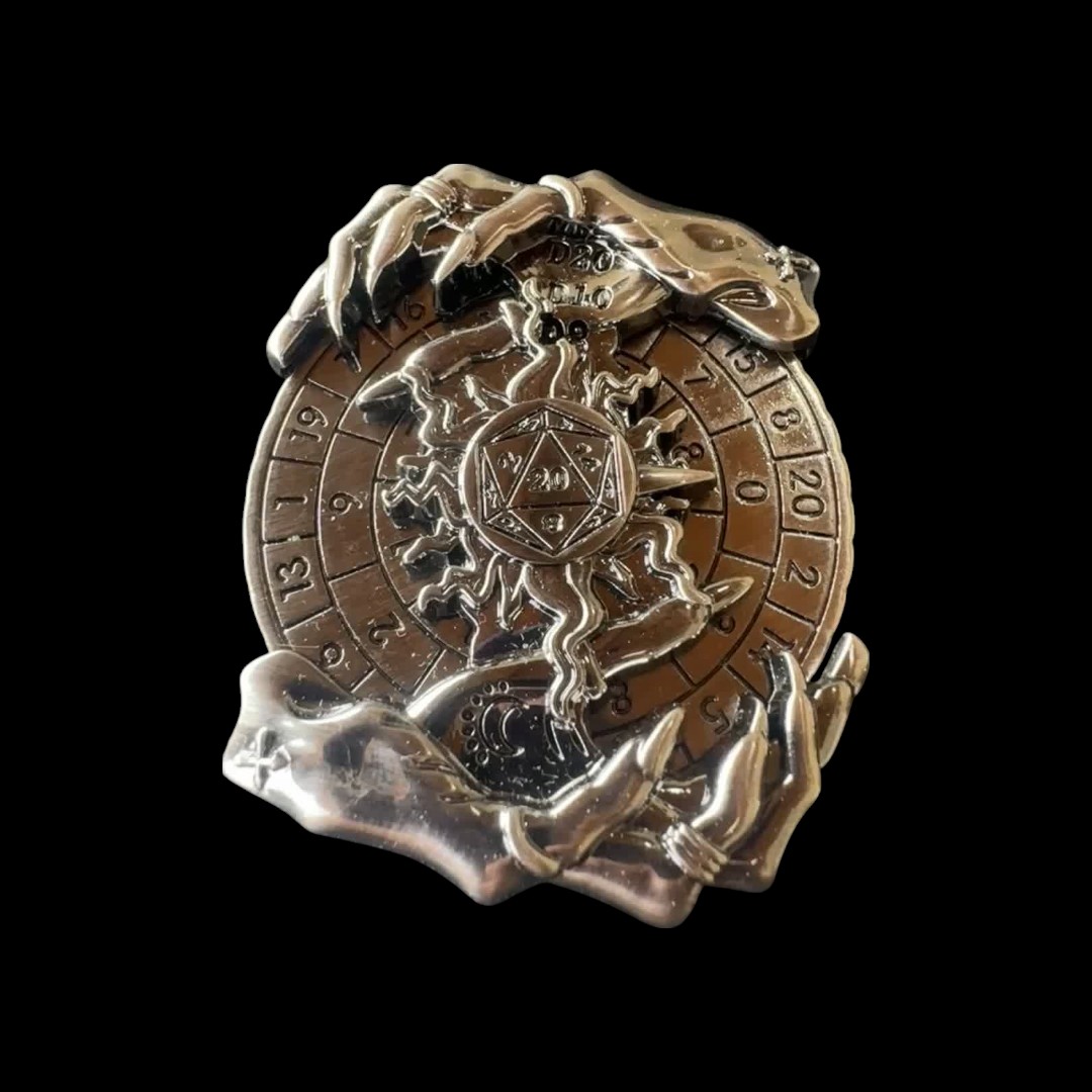 Spinner Arcane Hands - Silver