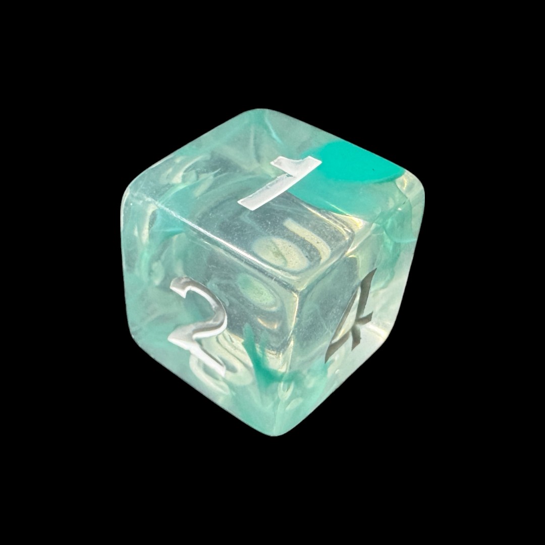 Light blue nebula dice - Image 3