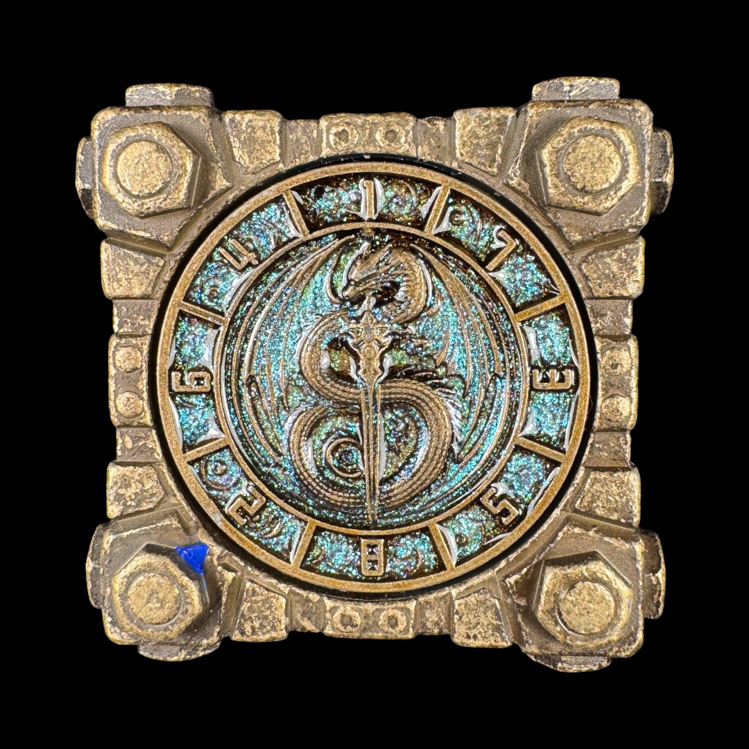 Spinner Bolts Cube - Gold - Image 5