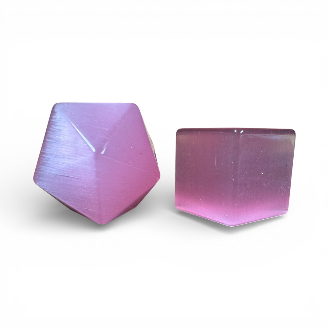 Occhio di gatto rosa